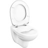 Комплект подвесной безободковый унитаз VITRA S10 SPINFLUSH, система инсталляции VITRA UNO, кнопка UNO глянцевый хром, сиденье микролифт 9842B003-7206