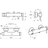 Смеситель VITRA ORIGIN для ванны/душа, цвет медный A4261926